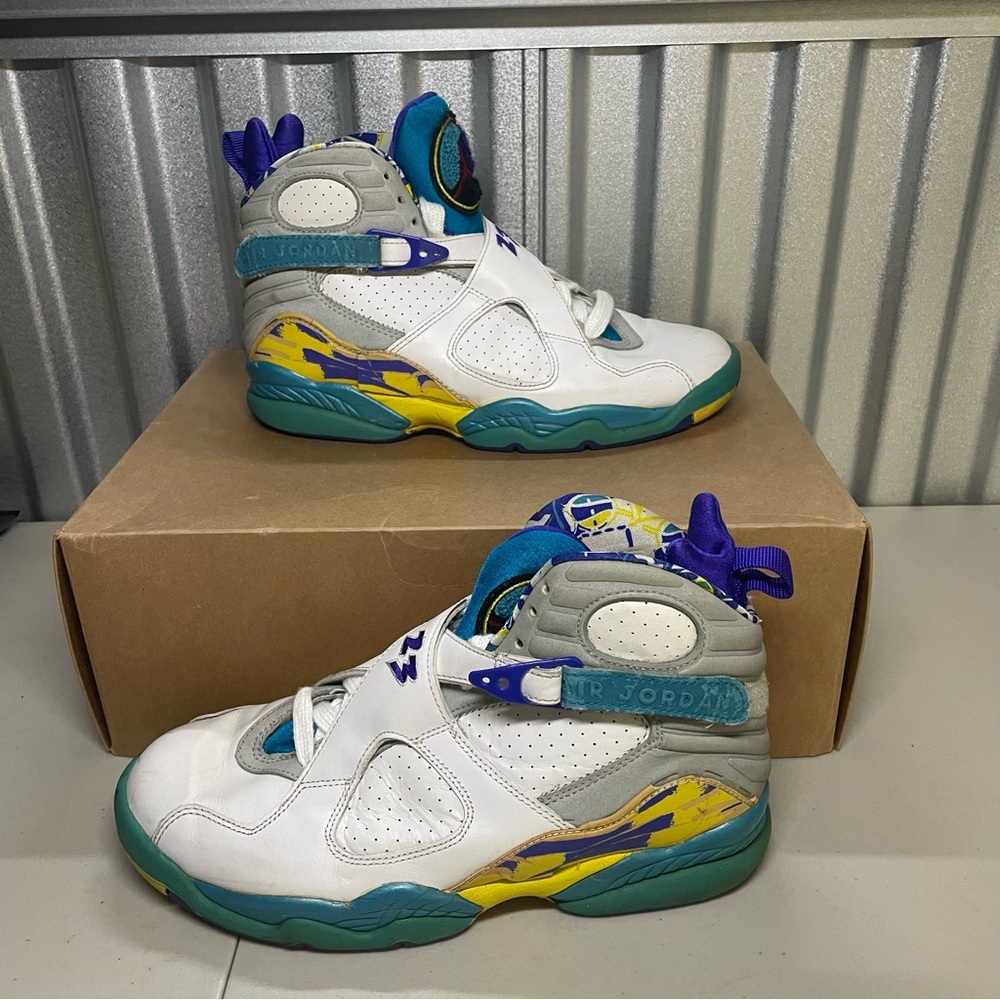 Jordan 8 White Aqua Size 9 316836-161 Women’s shoes 2007